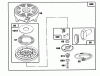 Toro 20437 - 21" Recycler II Super Pro, 1993 (39000001-39999999) Listas de piezas de repuesto y dibujos ENGINE BRIGGS & STRATTON MODEL 124707-3185-01 #5