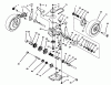 Toro 20437 - 21" Recycler II Super Pro, 1994 (49000001-49999999) Listas de piezas de repuesto y dibujos GEAR CASE ASSEMBLY