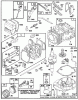 Toro 20438 - 21" Recycler II Super Pro, 1994 (49000001-49999999) Listas de piezas de repuesto y dibujos ENGINE GTS-150 #1
