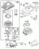 Toro 20438WF - Lawnmower, 1993 (39000001-39999999) Listas de piezas de repuesto y dibujos ENGINE GTS-150 #3
