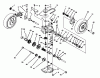 Toro 20438WF - Lawnmower, 1993 (39000001-39999999) Listas de piezas de repuesto y dibujos GEAR CASE ASSEMBLY