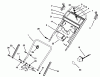 Toro 20439 - Lawnmower, 1993 (39000001-39999999) Listas de piezas de repuesto y dibujos HANDLE ASSEMBLY