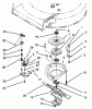 Toro 20439 - Lawnmower, 1994 (49000001-49999999) Listas de piezas de repuesto y dibujos BLADE BRAKE CLUTCH ASSEMBLY