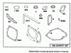 Toro 20439 - Lawnmower, 1994 (49000001-49999999) Listas de piezas de repuesto y dibujos ENGINE GTS-150 #1