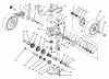 Toro 20439 - Lawnmower, 1994 (49000001-49999999) Listas de piezas de repuesto y dibujos GEAR CASE ASSEMBLY