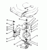 Toro 20439WF - Lawnmower, 1993 (39000001-39999999) Listas de piezas de repuesto y dibujos BLADE BRAKE CLUTCH ASSEMBLY