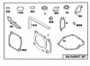 Toro 20439WF - Lawnmower, 1993 (39000001-39999999) Listas de piezas de repuesto y dibujos ENGINE GTS-150 #1