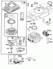 Toro 20439WF - Lawnmower, 1993 (39000001-39999999) Listas de piezas de repuesto y dibujos ENGINE GTS-150 #4