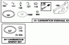 Toro 20439WF - Lawnmower, 1993 (39000001-39999999) Listas de piezas de repuesto y dibujos ENGINE GTS-150 #6