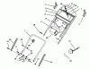 Toro 20439WF - Lawnmower, 1993 (39000001-39999999) Listas de piezas de repuesto y dibujos HANDLE ASSEMBLY