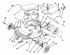 Toro 20439WF - Lawnmower, 1993 (39000001-39999999) Listas de piezas de repuesto y dibujos HOUSING ASSEMBLY