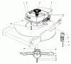 Toro 20440 - Lawnmower, 1974 (4000001-4999999) Listas de piezas de repuesto y dibujos ENGINE ASSEMBLY MODEL NO. 20440