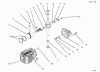 Toro 20443 - Lawnmower, 1995 (5900001-5999999) Listas de piezas de repuesto y dibujos BLOCK ASSEMBLY (MODEL NO. 20441 ONLY)