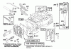 Toro 20441 - Lawnmower, 1995 (5900001-5999999) Listas de piezas de repuesto y dibujos ENGINE BRIGGS & STRATTON MODEL 127802-0640-01 #1