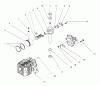 Toro 20441 - Lawnmower, 1996 (6900001-6999999) Listas de piezas de repuesto y dibujos BLOCK ASSEMBLY (MODEL NO. 20441 ONLY)