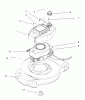 Toro 20453 - Lawnmower, 1996 (6900001-6999999) Listas de piezas de repuesto y dibujos ENGINE ASSEMBLY #1