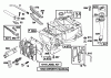 Toro 20443 - Lawnmower, 1996 (6900001-6999999) Listas de piezas de repuesto y dibujos ENGINE BRIGGS & STRATTON MODEL 127802-0640-01 #1