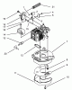 Toro 20444 - Lawnmower, 1995 (5900001-5999999) Listas de piezas de repuesto y dibujos BRAKE AND MUFFLER ASSEMBLY (MODEL NO. 20442 ONLY)