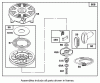 Toro 20444 - Lawnmower, 1995 (5900001-5999999) Listas de piezas de repuesto y dibujos STARTER ASSEMBLY BRIGGS AND STRATTON 127802-0640-01