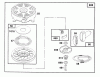 Toro 20442 - Lawnmower, 1996 (6900001-6999999) Listas de piezas de repuesto y dibujos ENGINE BRIGGS & STRATTON MODEL 127802-0640-01 #6