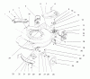 Toro 20454 - Lawnmower, 1996 (6900001-6999999) Listas de piezas de repuesto y dibujos HOUSING ASSEMBLY