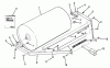 Toro 87-18DC01 - 18 Cubic Foot Cart, 1978 Listas de piezas de repuesto y dibujos LAWN ROLLER-36 IN. (92 CM) VEHICLE IDENTIFICATION NUMBER 87-36RL01