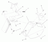 Toro 20445 - Lawnmower, 1997 (7900001-7999999) Listas de piezas de repuesto y dibujos DISCHARGE CHUTE ASSEMBLY
