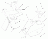 Toro 20448 - Lawnmower, 1997 (7900001-7999999) Listas de piezas de repuesto y dibujos DISCHARGE CHUTE ASSEMBLY (MODEL NO. 20458 ONLY)
