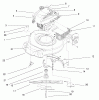 Toro 20448 - Lawnmower, 1997 (7900001-7999999) Listas de piezas de repuesto y dibujos ENGINE ASSEMBLY