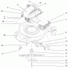 Toro 20449 - Lawnmower, 1997 (7900001-7999999) Listas de piezas de repuesto y dibujos ENGINE ASSEMBLY