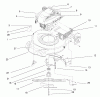 Toro 20457 - Lawnmower, 1997 (7900001-7999999) Listas de piezas de repuesto y dibujos ENGINE ASSEMBLY