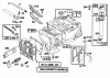 Toro 20463 - Super Recycler Lawnmower, 1996 (6900001-6999999) Listas de piezas de repuesto y dibujos ENGINE BRIGGS & STRATTON MODEL 128802-0615-01 #1