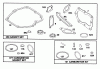 Toro 20462 - Super Recycler Lawnmower, 1996 (6900001-6999999) Listas de piezas de repuesto y dibujos ENGINE BRIGGS & STRATTON MODEL 128807-0658-01 #10