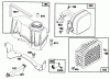 Toro 20464 - Super Recycler Lawnmower, 1995 (5900001-5999999) Listas de piezas de repuesto y dibujos ENGINE GTS 150 MODEL 97772-0118-02 #3