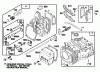 Toro 20464 - Super Recycler Lawnmower, 1995 (5900001-5999999) Listas de piezas de repuesto y dibujos ENGINE GTS 150 MODEL 97772-0318-A2 #1
