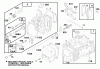Toro 20464 - Super Recycler Lawnmower, 1996 (6900001-6999999) Listas de piezas de repuesto y dibujos ENGINE GTS 150 #1