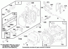 Toro 20464 - Super Recycler Lawnmower, 1997 (7900001-7999999) Listas de piezas de repuesto y dibujos ENGINE GTS 150 #1