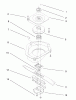 Toro 20465 - Lawnmower, 1996 (6900001-6999999) Listas de piezas de repuesto y dibujos BLADE BRAKE CLUTCH ASSEMBLY