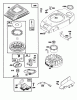 Toro 20466 - Super Recycler Lawnmower, 1995 (5900001-5999999) Listas de piezas de repuesto y dibujos ENGINE GTS-150 (MODEL NO. 20465 ONLY)(MODEL NO. 97772-0110-02) #3