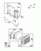 Toro 20465 - Super Recycler Lawnmower, 1995 (5900001-5999999) Listas de piezas de repuesto y dibujos ENGINE GTS-150 (MODEL NO. 20465 ONLY)(MODEL NO. 97772-0110-02) #4