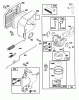 Toro 20466 - Super Recycler Lawnmower, 1995 (5900001-5999999) Listas de piezas de repuesto y dibujos ENGINE GTS-150 (MODEL NO. 20466 ONLY)(MODEL NO. 97777-0110-01) #2