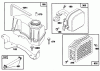 Toro 20466 - Super Recycler Lawnmower, 1995 (5900001-5999999) Listas de piezas de repuesto y dibujos ENGINE GTS 150 (MODEL NO. 20466 ONLY)(MODEL NO. 97777-0311-A1) #7