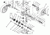 Toro 20465 - Super Recycler Lawnmower, 1995 (5900001-5999999) Listas de piezas de repuesto y dibujos GEAR CASE ASSEBMLY