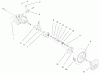 Toro 20465 - Super Recycler Mower, 1997 (790000001-799999999) Listas de piezas de repuesto y dibujos REAR AXLE ASSEMBLY