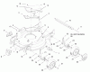 Toro 20469 - Super Recycler Lawnmower, 1997 (7900001-7999999) Listas de piezas de repuesto y dibujos HOUSING ASSEMBLY