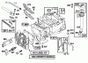 Toro 20473 - Super Recycler Lawnmower, 1996 (6900001-6999999) Listas de piezas de repuesto y dibujos ENGINE BRIGGS & STRATTON MODEL 128802-0615-01 #1