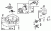 Toro 20472 - Super Recycler Lawnmower, 1996 (6900001-6999999) Listas de piezas de repuesto y dibujos ENGINE BRIGGS & STRATTON MODEL 128802-0615-01 #2