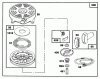 Toro 20473 - Super Recycler Lawnmower, 1996 (6900001-6999999) Listas de piezas de repuesto y dibujos ENGINE BRIGGS & STRATTON MODEL 128802-0615-01 #6