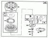 Toro 20473 - Super Recycler Lawnmower, 1996 (6900001-6999999) Listas de piezas de repuesto y dibujos ENGINE BRIGGS & STRATTON MODEL 128807-0658-01 #6