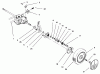 Toro 20473 - Super Recycler Lawnmower, 1996 (6900001-6999999) Listas de piezas de repuesto y dibujos REAR AXLE ASSEMBLY